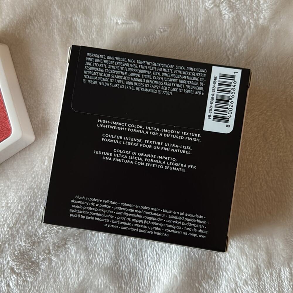 Fenty Beauty Fenty Cheeks Suede Powder Blush LOLLY POPPY 03 Full Size 0.14oz 4g - Picture 2 of 2